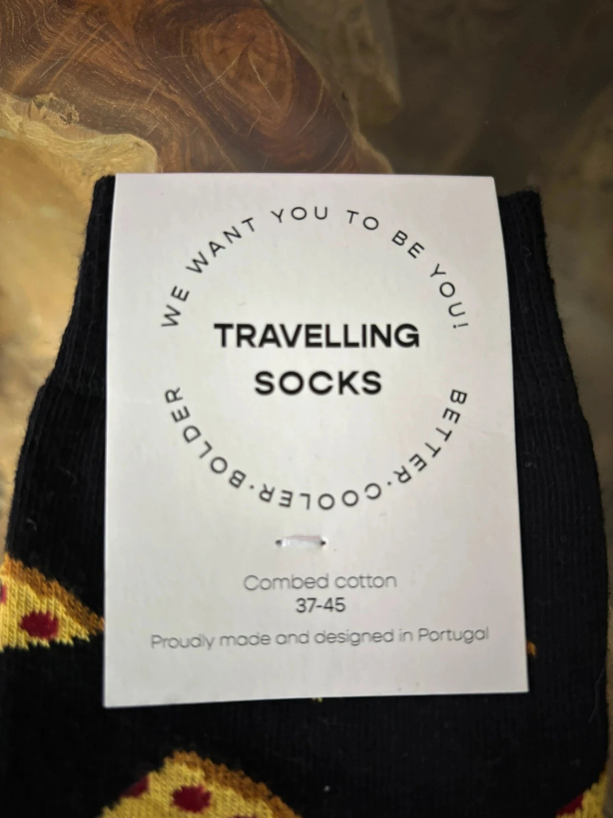 Chaussettes Travelling socks pizza 37/45 – photo 3
